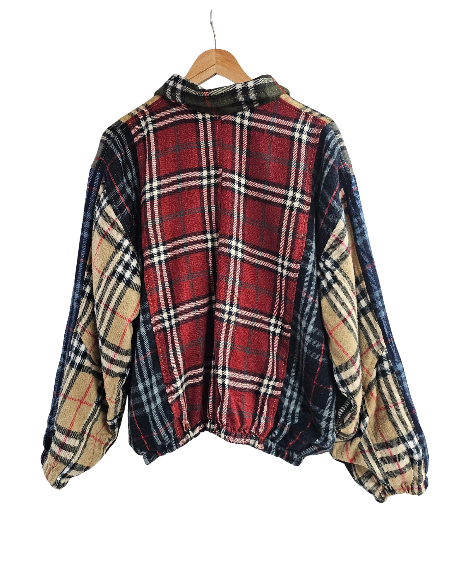 Burberry Scarf Reworked Jacket - L