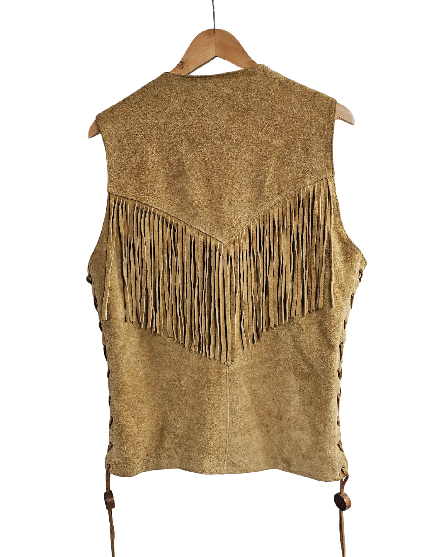 Hen Gericke Tan Tassel Waistcoat - M