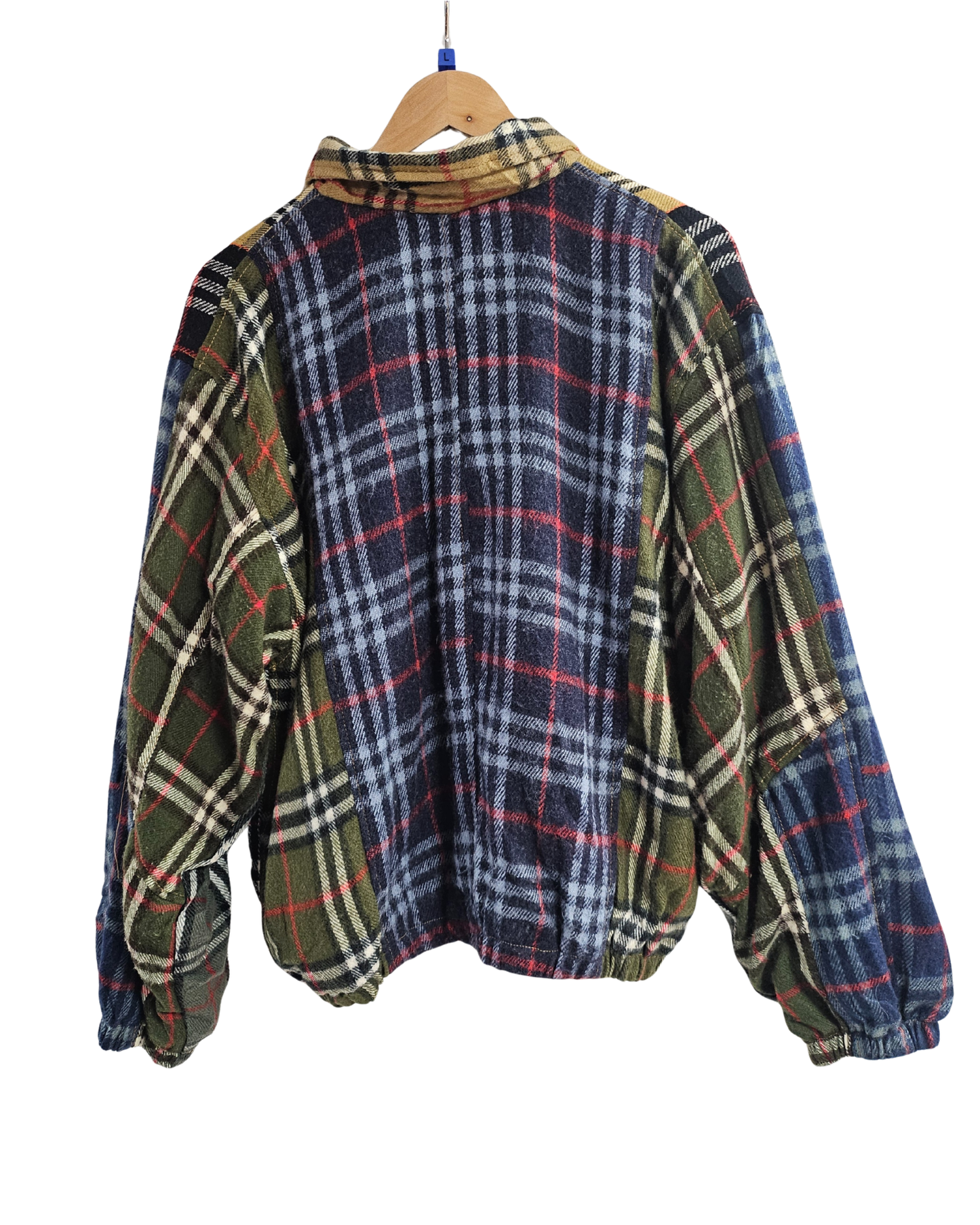 Burberry Scarf Reworked Jacket - L
