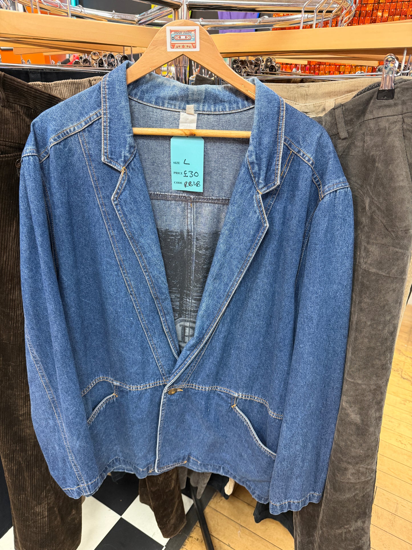 Denim blazer - L