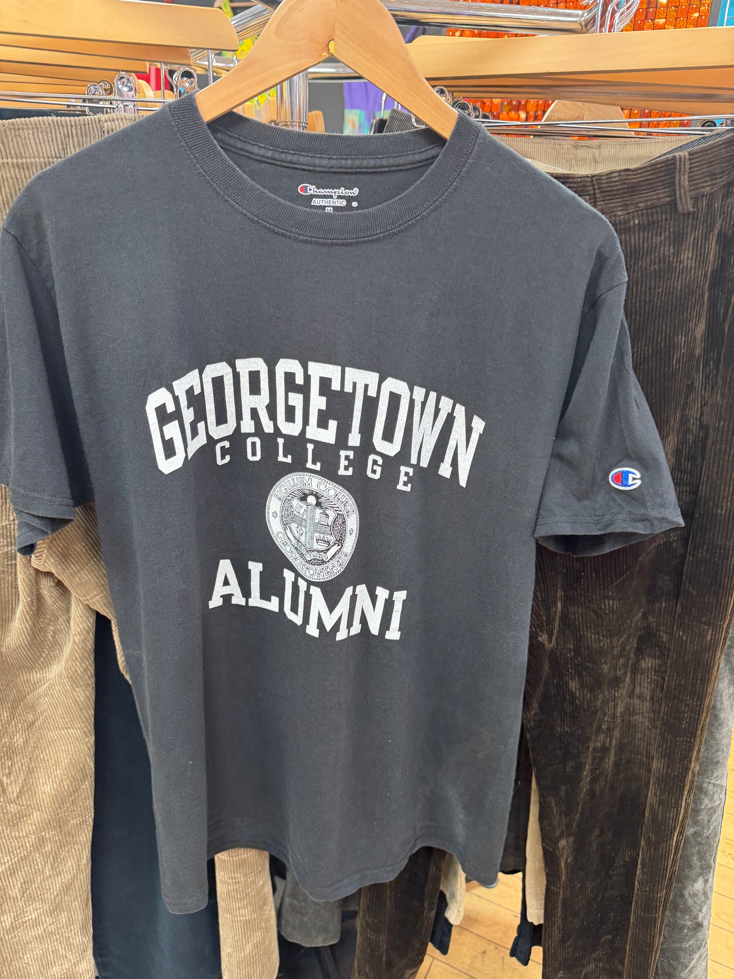 Champion Georgetown College Alumni T-Shirt - M