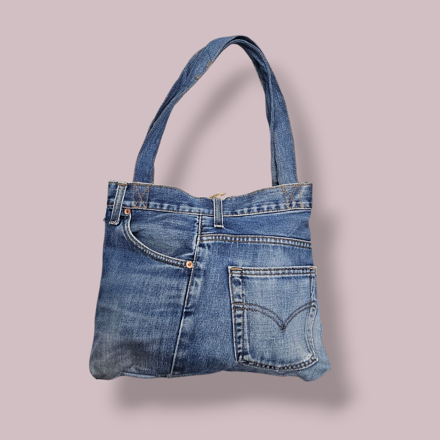 Reworked Levi Denim Bag