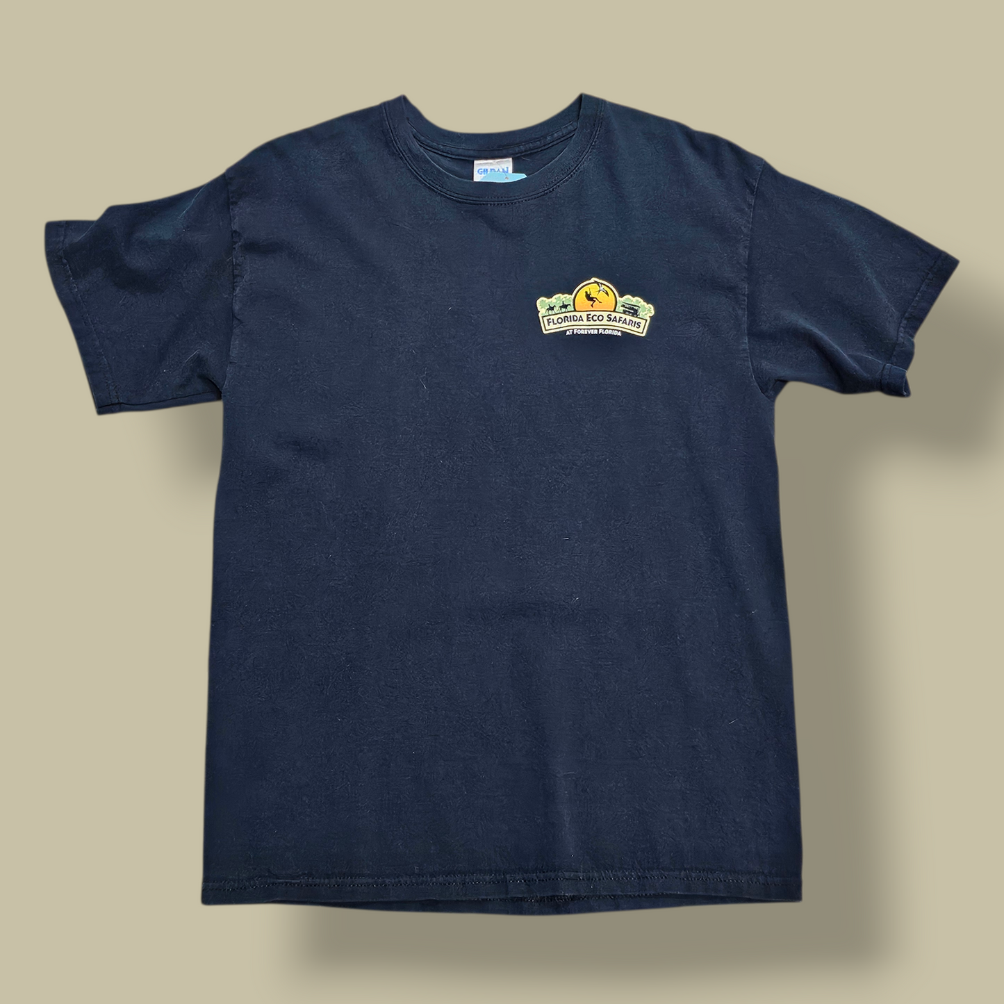 Florida Eco Safaris back print tee - S