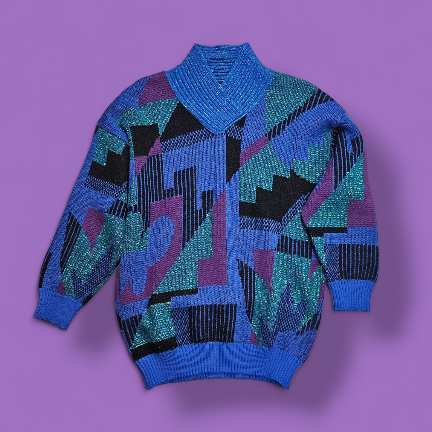 XX Secolo Bold Retro Jumper - L
