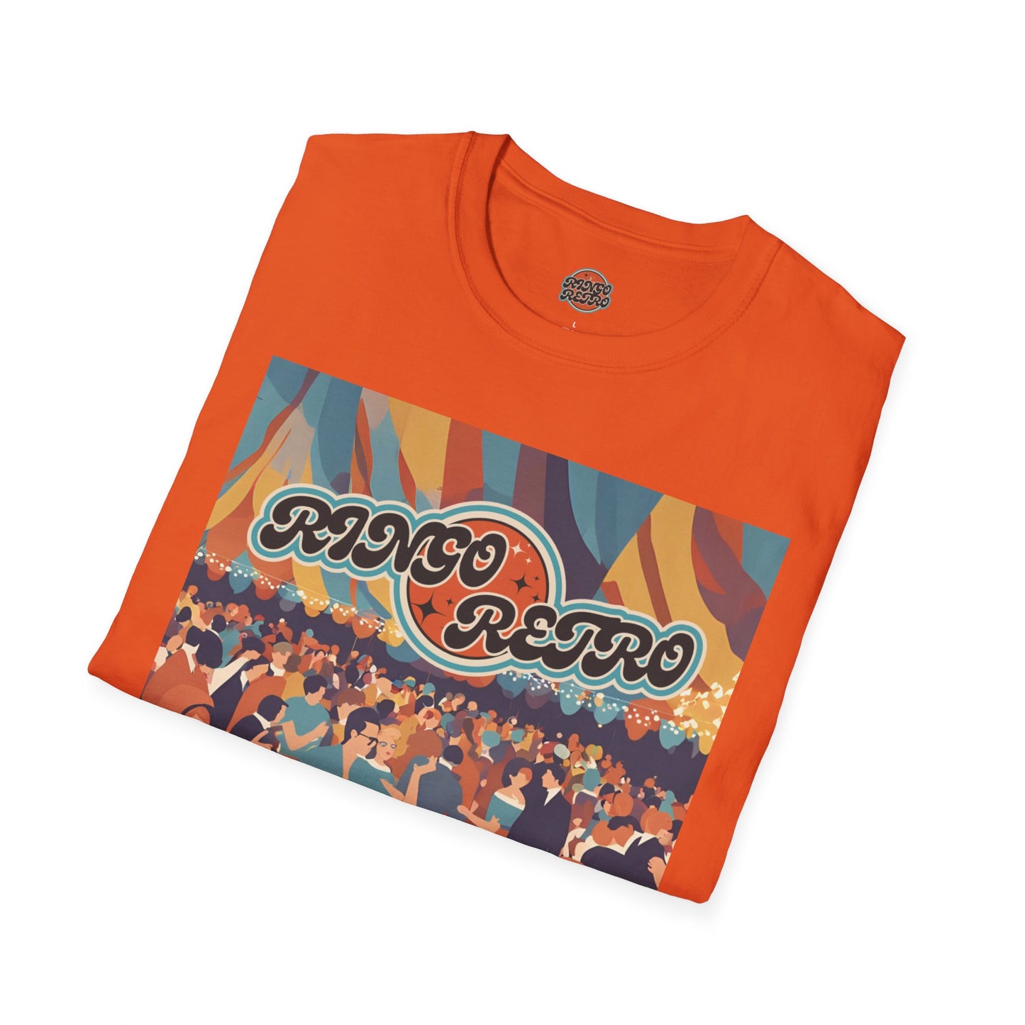 Retro Dancers Softstyle T-Shirt