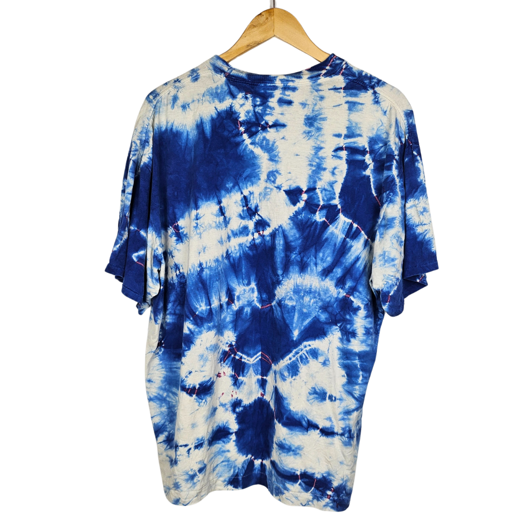 Oneita Peace Sign Tie Dye T-shirt - XL