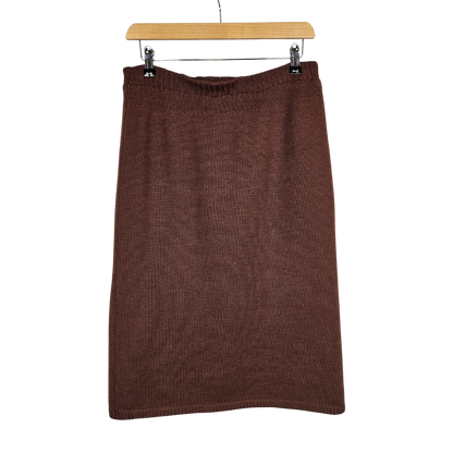 Cacharel Brown Knitted Skirt