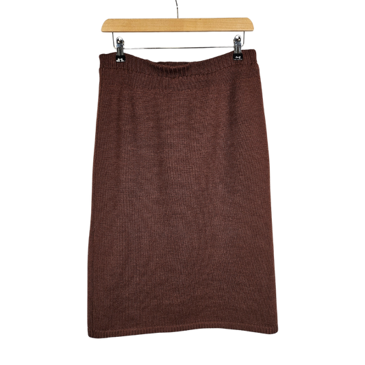 Cacharel Brown Knitted Skirt