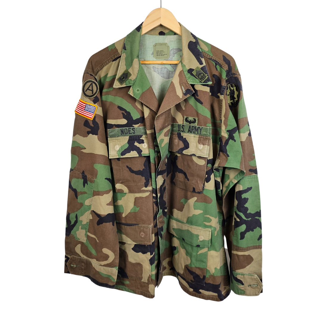 US Military Camo Shirt Jacket  - XL