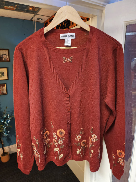 Alfred Dunner Cardigan - L