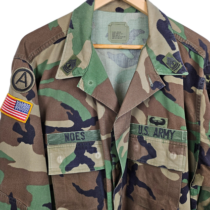 US Military Camo Shirt Jacket  - XL