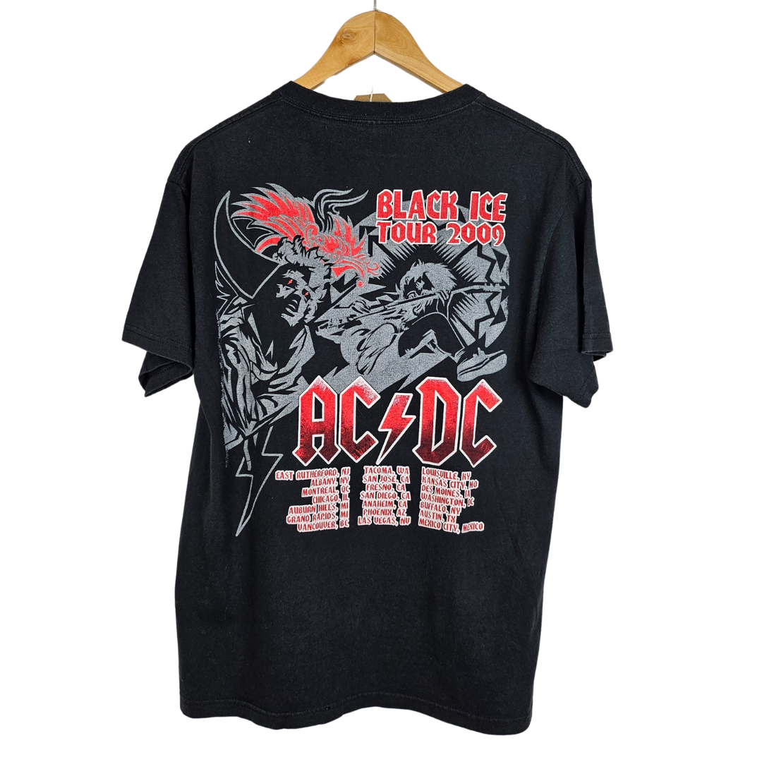 AC/DC 2009 Black Ice Tour T-shirt - M