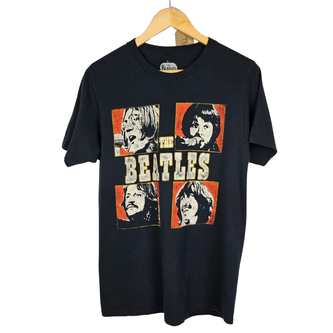 The Beatles Face Print T-Shirt - M