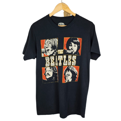 The Beatles Face Print T-Shirt - M