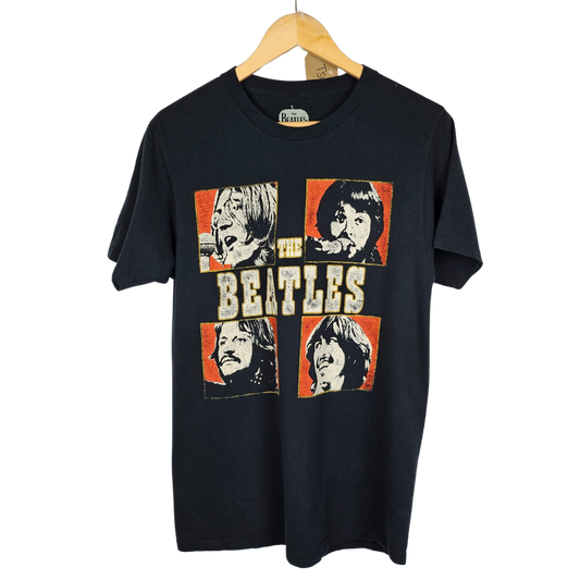 The Beatles Face Print T-Shirt - M