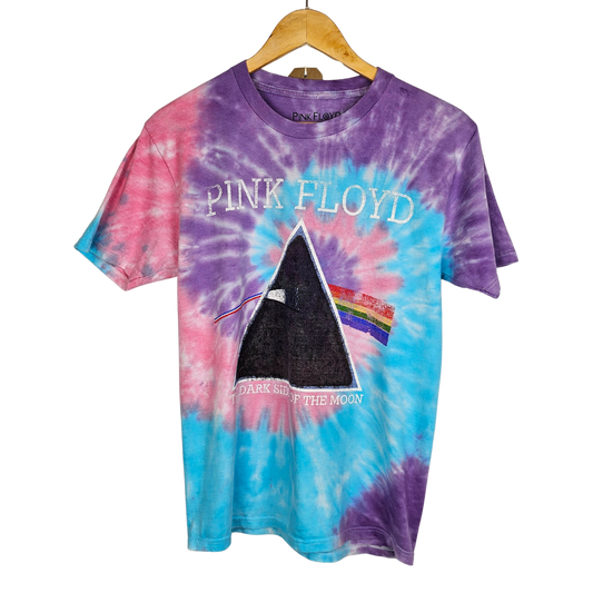 Pink Floyd Dark Side of the Moon Tie Dye T-Shirt - S