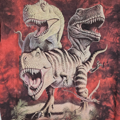 The Mountain Dinosaur Acid Print T-shirt