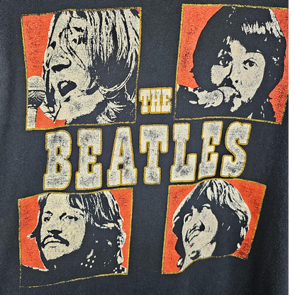 The Beatles Face Print T-Shirt - M