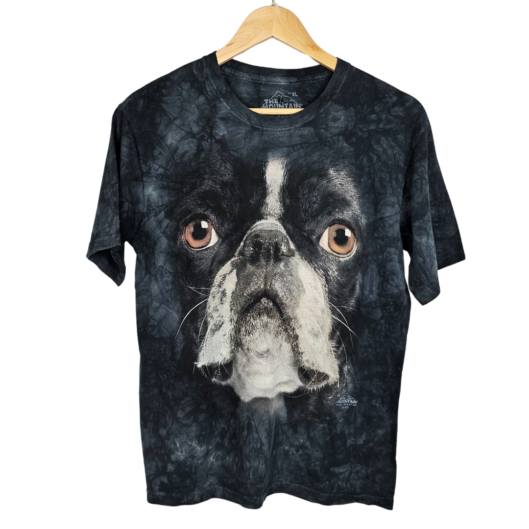 The Mountain Frenchie Acid Wash T-shirt