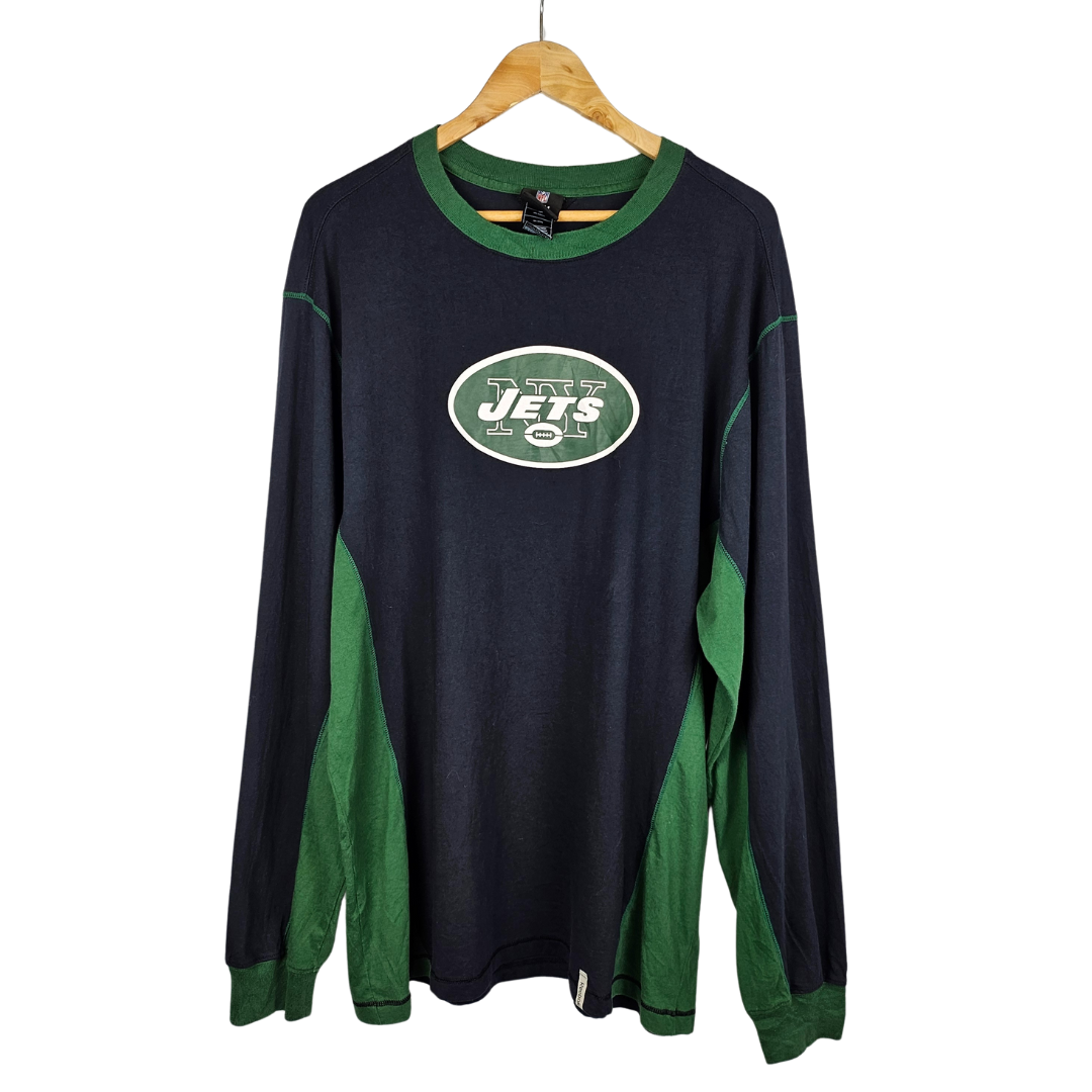 Team Apparel by Reebok NY Jets Long-sleeved T-shirt - XL