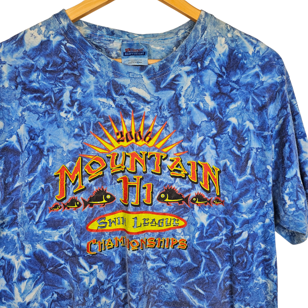 Hanes Swim League Acid Wash T-shirt - M