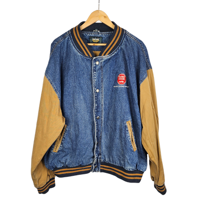 Dunbrooke Denim 'Sure Stop' Logo Varsity Jacket