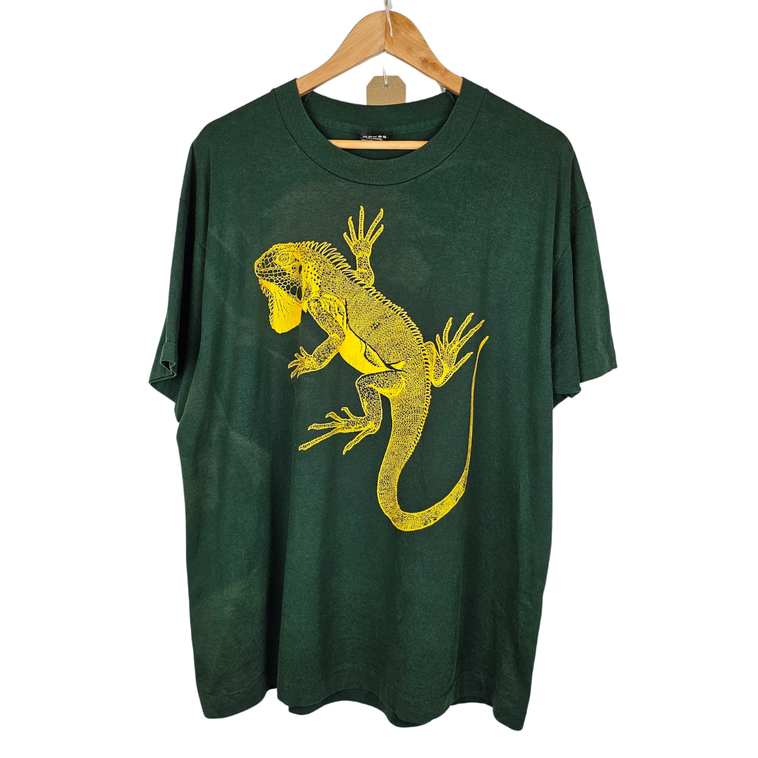 Fruit of the Loom Yellow Lizard 8 Squad T-shirt - XL