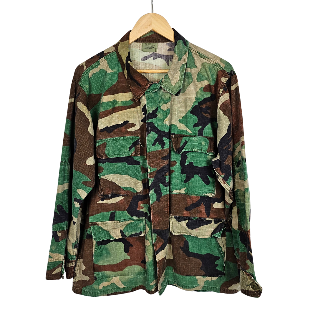 Military Camo Jacket - L