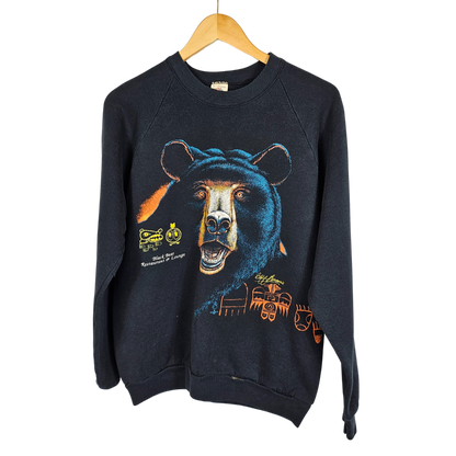 Fruit of The Loom Black Bear Restaurant Sweatshirt - L