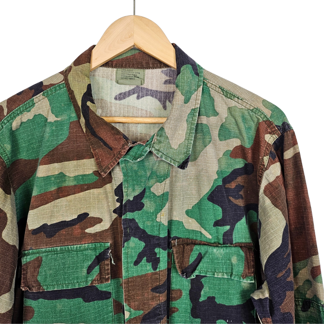 Military Camo Jacket - L