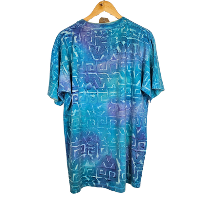 Starfish Print Tie Dye T-Shirt