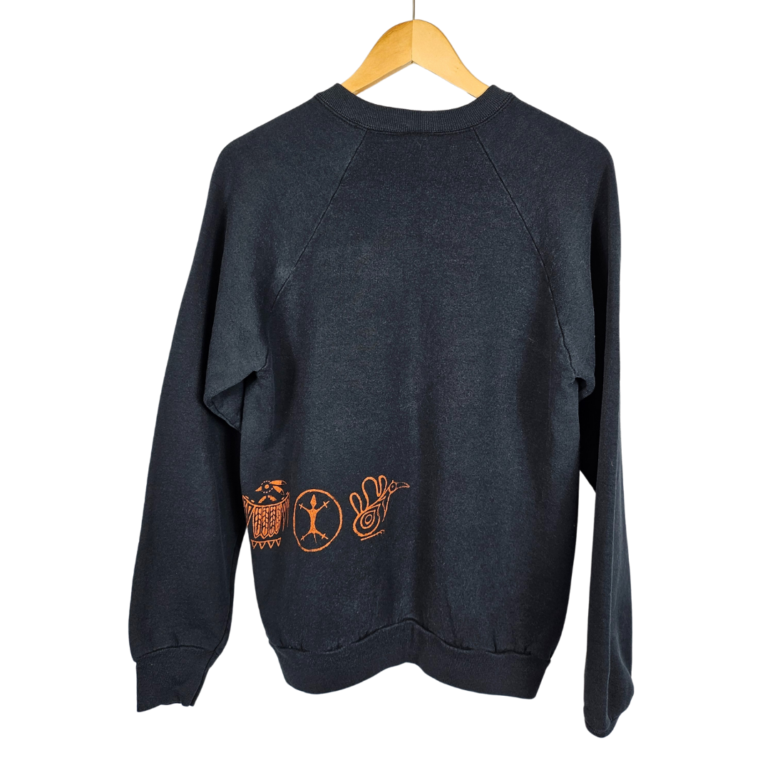 Fruit of The Loom Black Bear Restaurant Sweatshirt - L