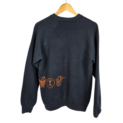 Fruit of The Loom Black Bear Restaurant Sweatshirt - L