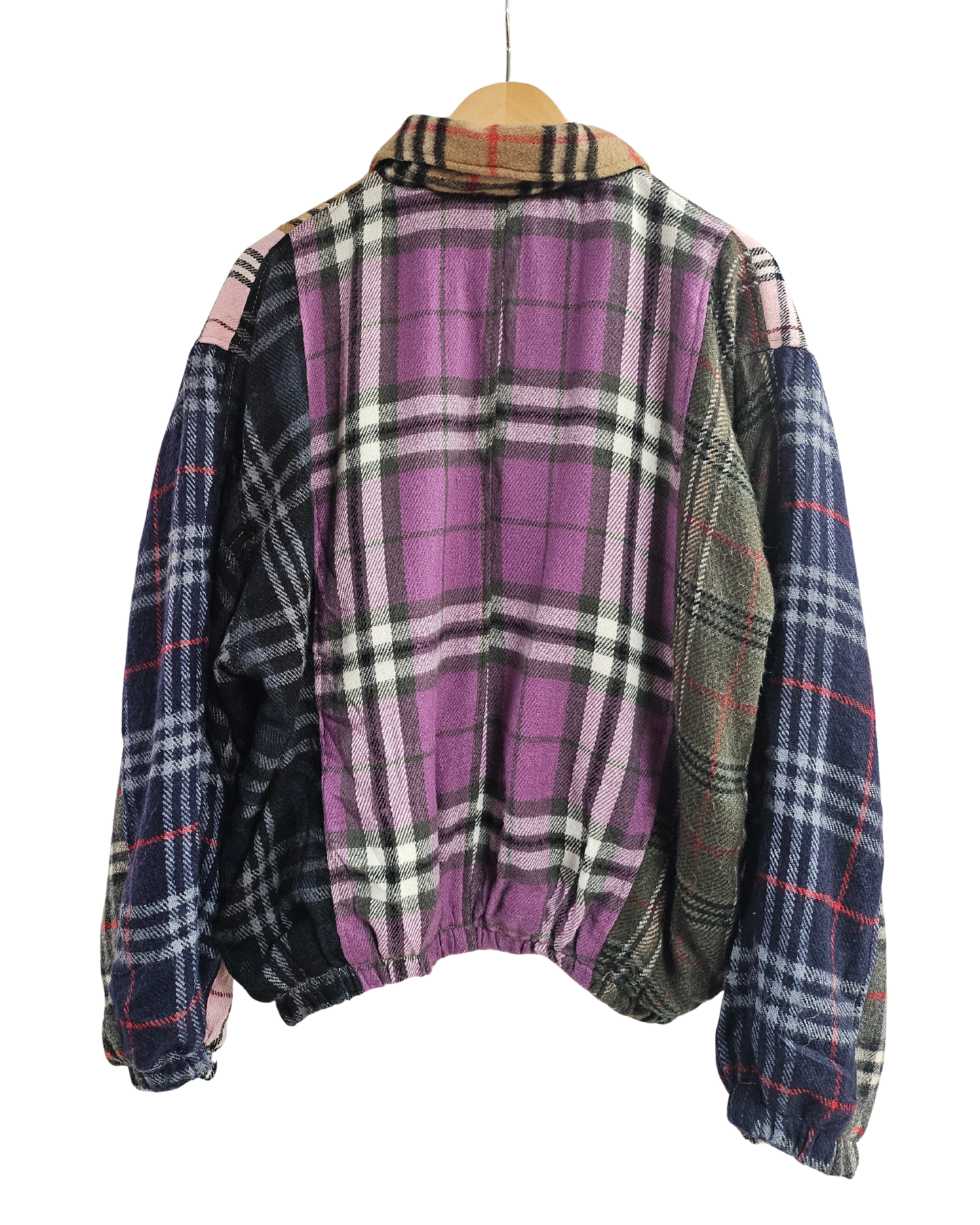 Burberry Scarf Reworked Jacket - L