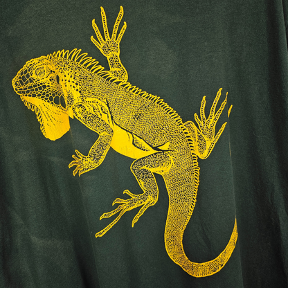 Fruit of the Loom Yellow Lizard 8 Squad T-shirt - XL