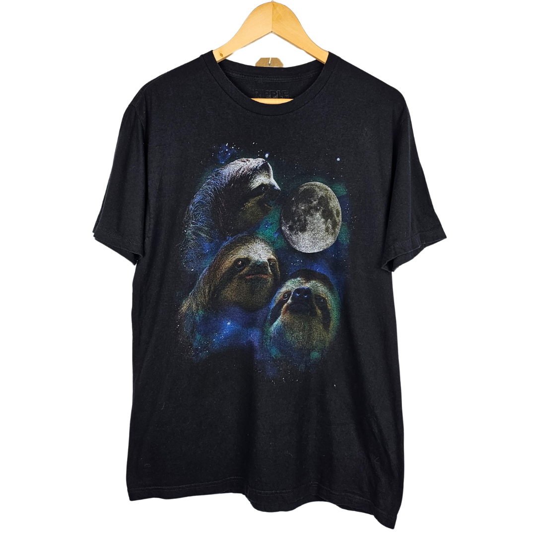 Ripple Junction Sloths in Space T-shirt - L