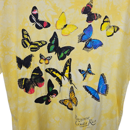 Colour Natural Butterfly Print T-Shirt - L