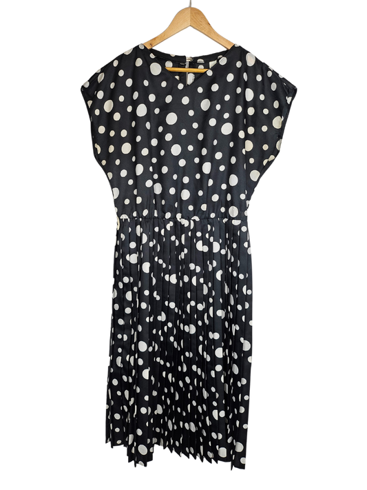 Retro Style Polka Dot Dress