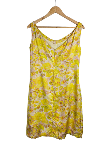 Authentic Eva Pascal Paris Yellow Floral Summer Dress