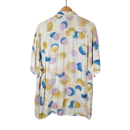 Louis Esteine Pastel Circle Print Shirt - XL