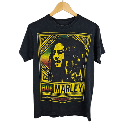 Bob Marley Official Face Graphic T-Shirt - S