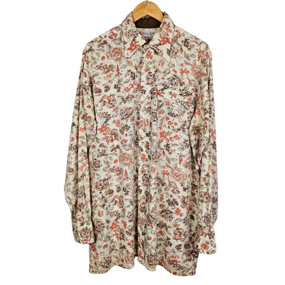 The King Size Floral Shirt - 17"