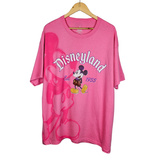 Hanes Official Disneyland Resort Mickey Mouse Print T-shirt - XL