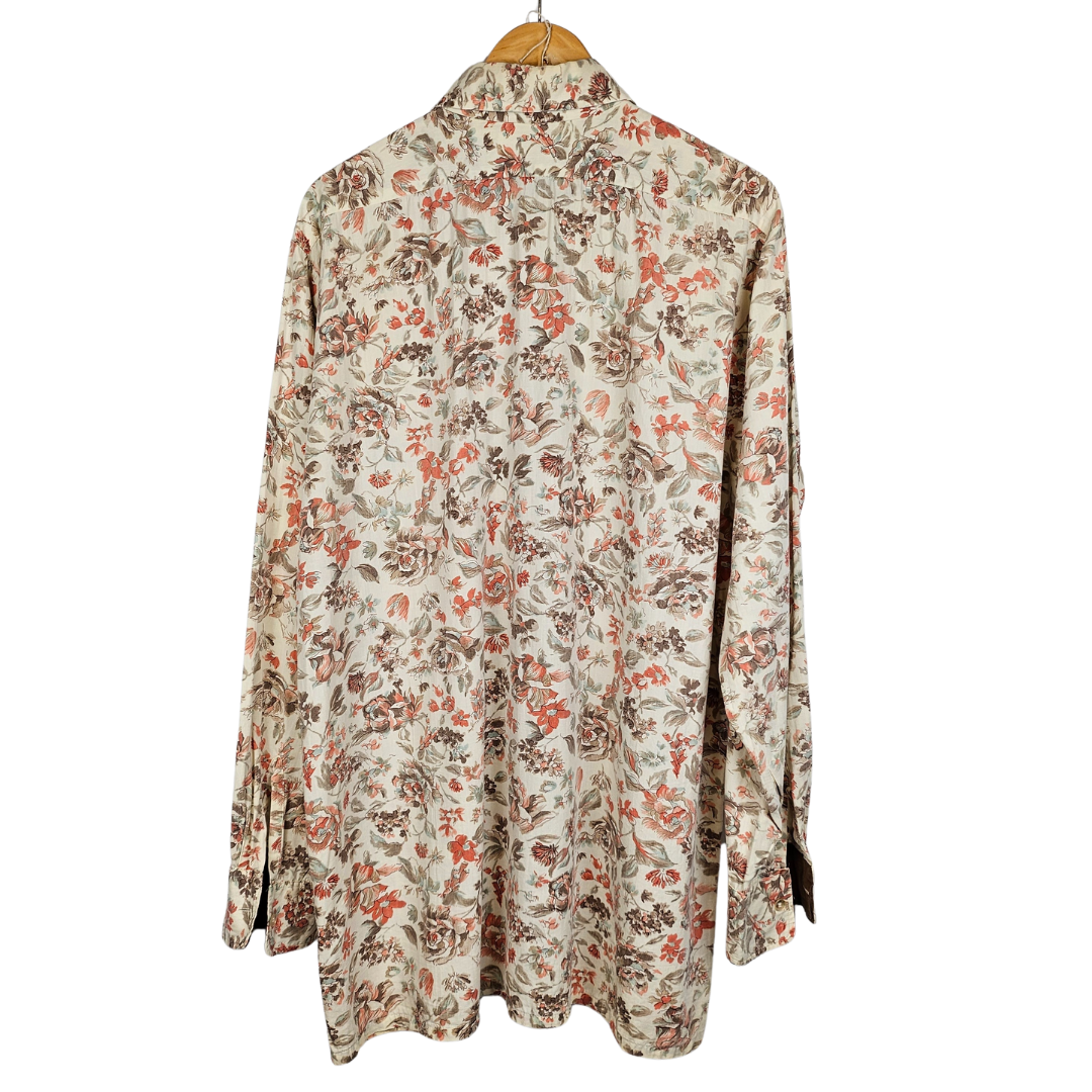 The King Size Floral Shirt - 17"