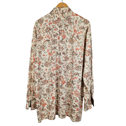 The King Size Floral Shirt - 17"