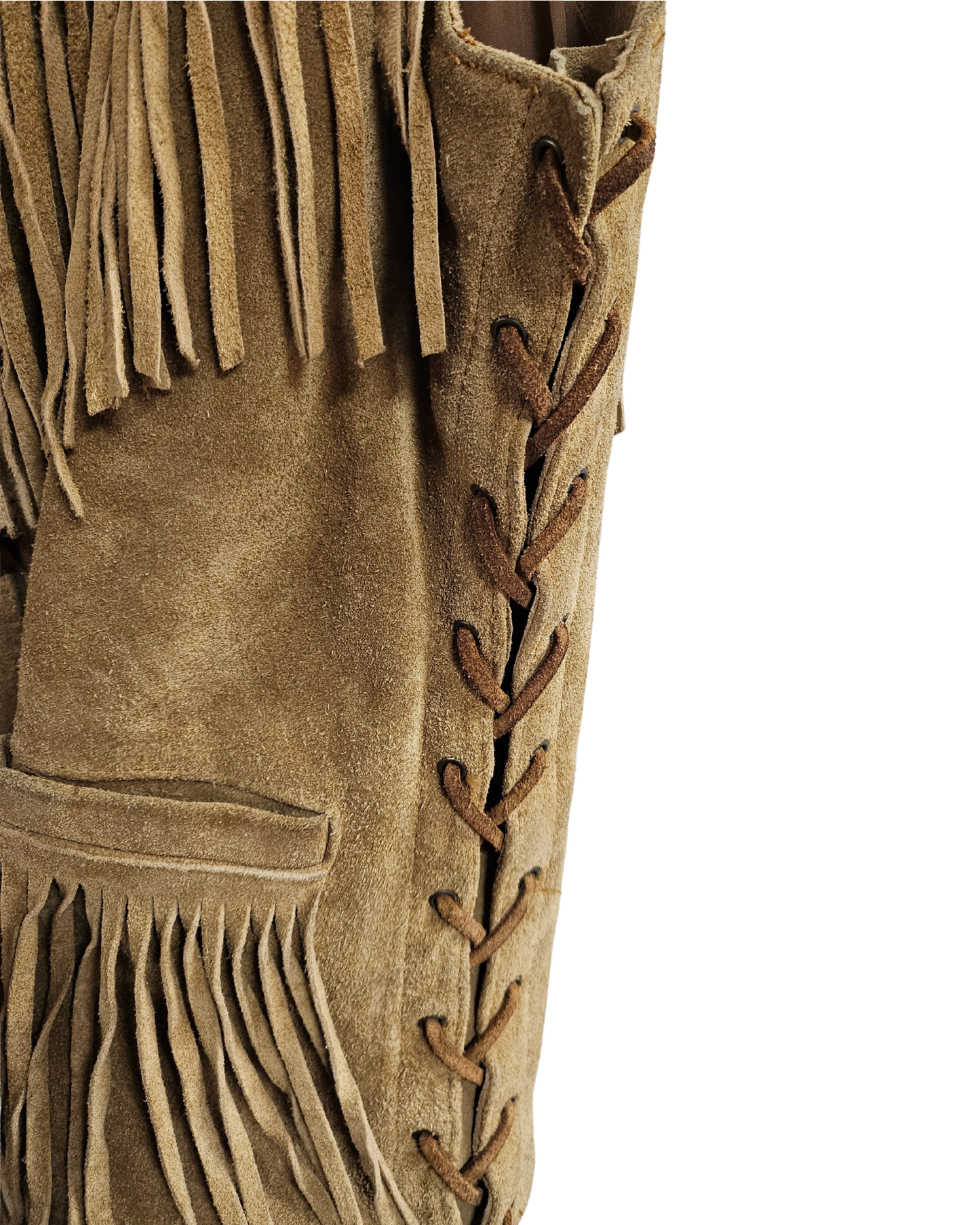Hen Gericke Tan Tassel Waistcoat - M