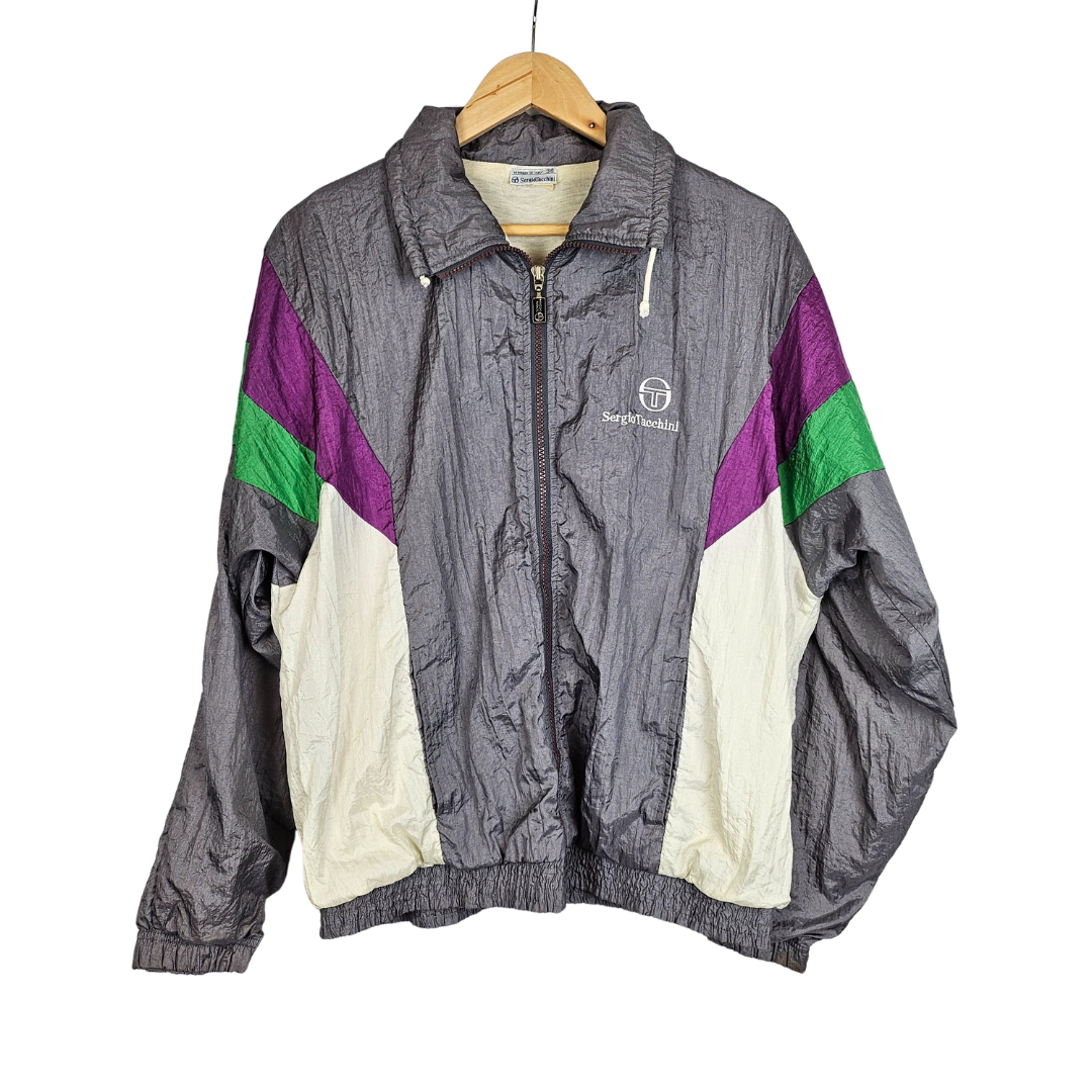 Sergitacchini Zip Up Track Retro Jacket - M