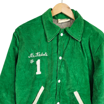 Athletics Apparel Collared Arundel Corduroy Varsity Jacket - XL