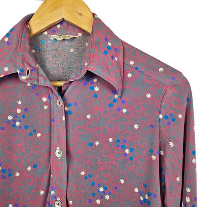 Fatsunami Ditsy Print Retro Shirt