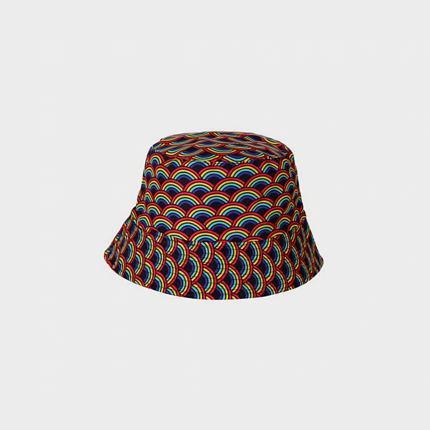 Rainbow cotton Bucket Hat